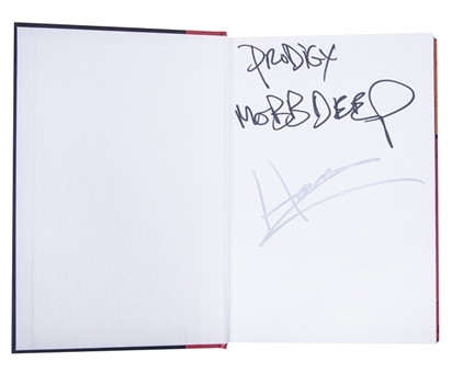 Mobb Deep Dual Signed "My Infamous Life" Autobiography Signed By Both Prodigy & Havoc (Beckett)